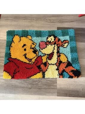 Winnie the Pooh and tigger tufted welcome rug OS